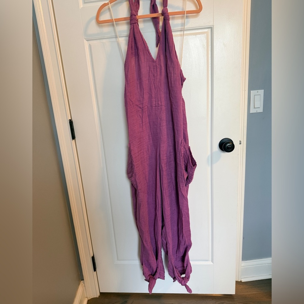 Free People Lavender Jumpsuit